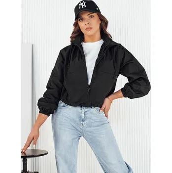 Dámská bunda Černá krátká bunda GRAUS TY4222 Velikost: M