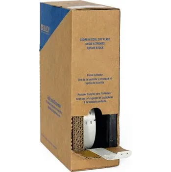 Brady BM-15x75-7643-WT / 312175, Bulk Linerless B-7643 cable tags, 15 mm x 75 mm
