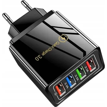 Hütermann Nabíječka 4xUSB - Quick Charge