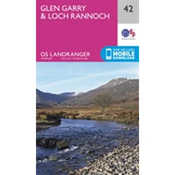 Encyklopedie Glen Garry & Loch Rannoch - Ordnance Survey [EN] (2016, Skládaná mapa, Ordnance Survey)