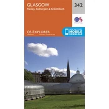 Encyklopedie Glasgow - Ordnance Survey [EN] (2015, Skládaná mapa, Ordnance Survey)