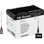 B. Braun Sterican 0,7 x 30 mm černá 100…