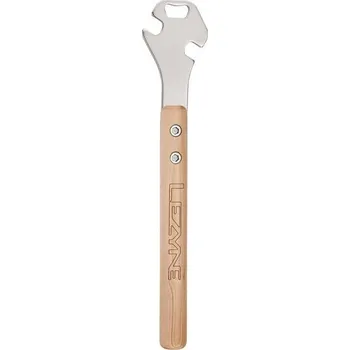 Pedál na kolo LEZYNE Klíč na pedály LEZYNE TOOL CLASSIC PEDAL ROD NICKEL / WOOD - Uni