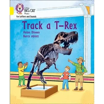 Cizí jazyk Track a T-Rex - Dineen, Helen [EN] (2020, Brožovaná, HarperCollins Publishers)
