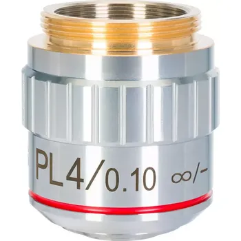 Mikroskop Rovinný objektiv s korekcí na nekonečno MAGUS MP4 4х/0,10 ∞/-