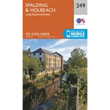 Encyklopedie Spalding and Holbeach - Ordnance Survey [EN] (2015, Skládaná mapa, Ordnance Survey)