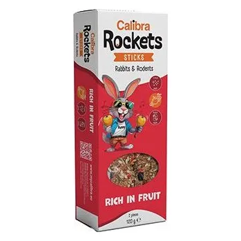 Krmivo pro hlodavce Calibra Rockets Sticks RabbitsRodents Fruits 120g
