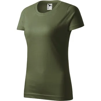 Basic tričko dámské khaki XL