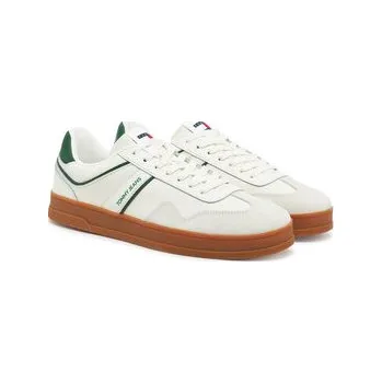Dámské tenisky Tommy Jeans Sneakersy The Greenwich Leather EM0EM01571 Écru 41