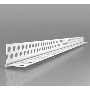 Stavební profil LIKOV s.r.o. LIKOV LP rohový profil 25x25 plastový 2,5m sadrok. (410.25) bez tkaniny