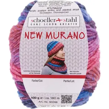 Příze Schoeller Stahl New Murano 04 (Směsová příze New Murano Aster)