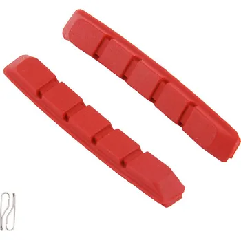 Brzda na kolo Náhradní gumičky SPC - MTB BP09 (servisní balení) Barva: červené