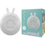 Budzik lampka nocna LED RGB różowy królik (pl, 2024, Pudr, Mary's)