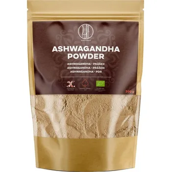 Přírodní produkt BrainMax Pure Ashwagandha prášek Bio 200 g