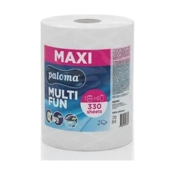 Papírový ubrousek Paloma kuchyňské role MAXI 69m 330útržků 2vrst.