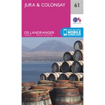 Encyklopedie Jura & Colonsay - Ordnance Survey [EN] (2016, Skládaná mapa, Ordnance Survey)