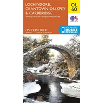 Encyklopedie Lochindorb, Grantown-on-Spey & Carrbridge - Ordnance Survey [EN] (2015, Skládaná mapa, Ordnance Survey)