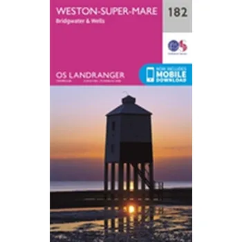 Encyklopedie Weston-Super-Mare, Bridgwater & Wells - Ordnance Survey [EN] (2016, Skládaná mapa, Ordnance Survey)