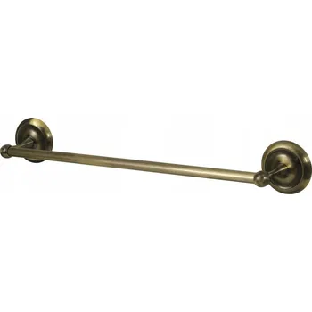 Koupelnový věšák na ručníky BEZ VRTÁNÍ, retro styl