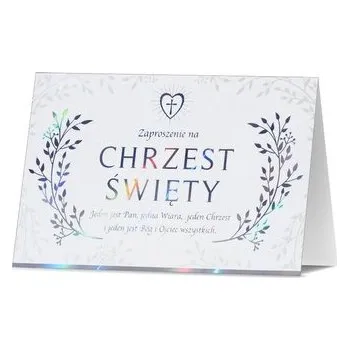 Set školních potřeb Zaproszenie Chrzest (5szt)