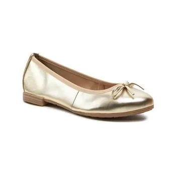 Dámské baleríny Baleríny Marco Tozzi 2-22100-41 Zlatá 37