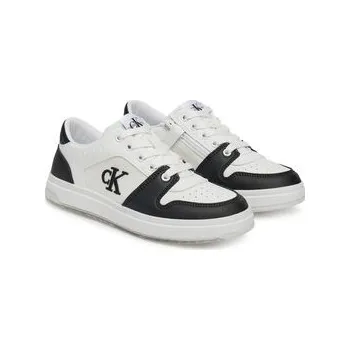 Dámské tenisky Sneakersy Calvin Klein Jeans Low Cut Lace-Up Sneaker V3X9-82093-1697 S Bílá 35