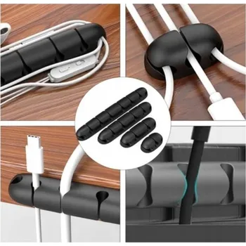 kabelová chránička ORGANIZÉR NA KABELY A VODIČE SAMOLEPICÍ DRŽÁKY ROZDĚLOVAČE KLIPY