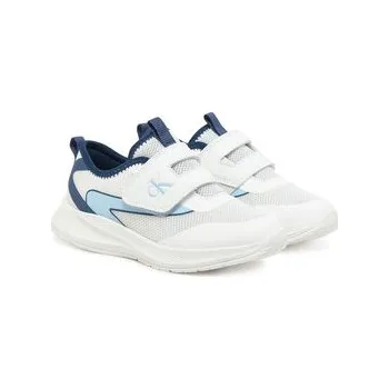 Dámská obuv Sneakersy Calvin Klein Jeans Low Cut Velcro V1X9-83001-1697YBIA Bílá 31