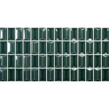 Obklad WOW 3D BARS 135543 12,5 x 25 x 1 zelená 0,41 m2