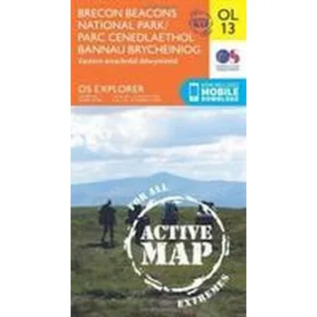 Encyklopedie Brecon Beacons National Park / Parc Cenedlaethol Bannau Brycheiniog - Eastern Area / Ardal Ddwyreiniol - Ordnance Survey [EN] (2015, Skládaná mapa, Ordnance Survey)