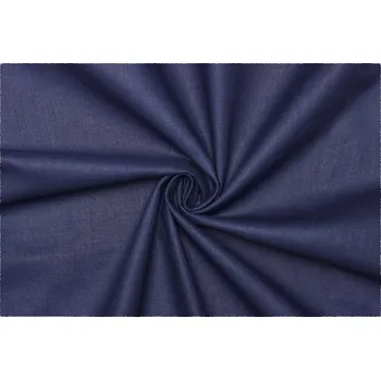 Bavlněné plátno - Tmavě modré