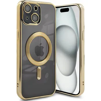 Pouzdro na mobilní telefon Hero Case Zadní Kryt Hero pro Apple iPhone 15 zlatý