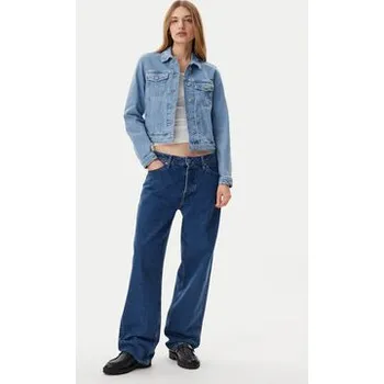 Pánská větrovka Tommy Jeans Jeansová bunda DW0DW20123 Modrá Regular Fit L