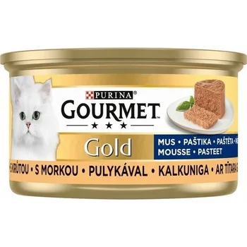 Krmivo pro kočku PURINA Gourmet Gold krmivo mokra pro kočky Krůta pěna 85 g