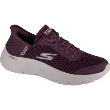 Dámské tenisky Vínové dámské sportovní tenisky Skechers Slip-Ins: GO WALK Flex - Grand Entry 124836-BURG Velikost: 36