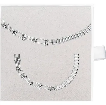 Souprava šperků franco bene Stříbrný Crystal set náhrdelníku a náramku | 2252