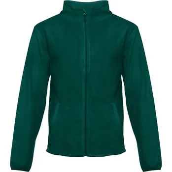 THC HELSINKI. Pánská fleecová bunda z polyesteru - Tmavě Zelená / M