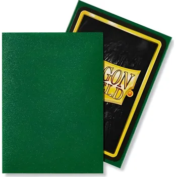 Příslušenství k deskovým hrám Obaly na karty Dragon Shield Standard Sleeves - EMERALD matte (100 ks)