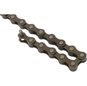 Řetěz na kolo Řetěz YBN S410 hnědo-šedý, 1-3speed,se spojkou