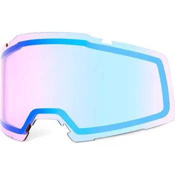 Sluneční brýle Zorníky 100% OKAN Replacement - HiPER Dual Pane Mirror Turquoise Lens