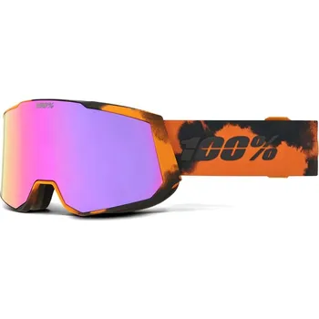Brýle lyžařské 100% SNOWCRAFT XL HiPER Goggle Bleach - Mirror Purple Lens
