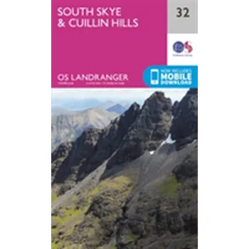Encyklopedie South Skye & Cuillin Hills - Ordnance Survey [EN] (2016, Skládaná mapa, Ordnance Survey)