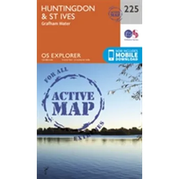 Encyklopedie Huntingdon and St.Ives, Grafham Water - Ordnance Survey