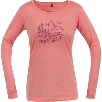 cyklistický dres DIRECT ALPINE DIR.ALP.FURRY LONG lady triko dl.r.coral Varianta: M