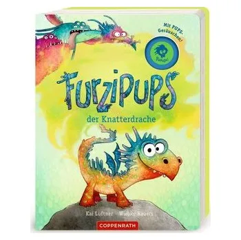 První čtění Furzipups, der Knatterdrache - Lüftner, Kai [DE] (2021, Formát desky, Coppenrath F)