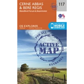 Encyklopedie Cerne Abbas and Bere Regis, Blandford Forum and Beaminster - Ordnance Survey