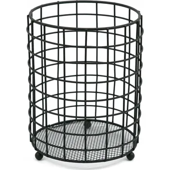 Obraz KOŠÍK ODKAPÁVAČ NA PŘÍBORY ČERNÝ STOJÁNEK MATNÝ