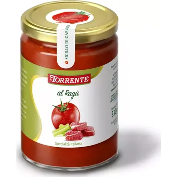 Omáčka Sugo al Ragú rajčatová omáčka s mletým masem LA TORRENTE 330g