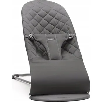BabyBjörn Bouncer Bliss lehátko, Antracit Classic Woven