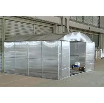 Skleník Zahradní skleník OSIRIS 4x8 m PC 8 mm (Zahradní skleník z polykarbonátu šíře 4 metry)